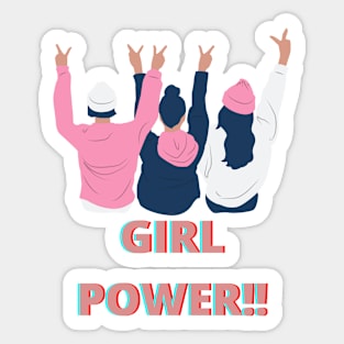 girl power Sticker